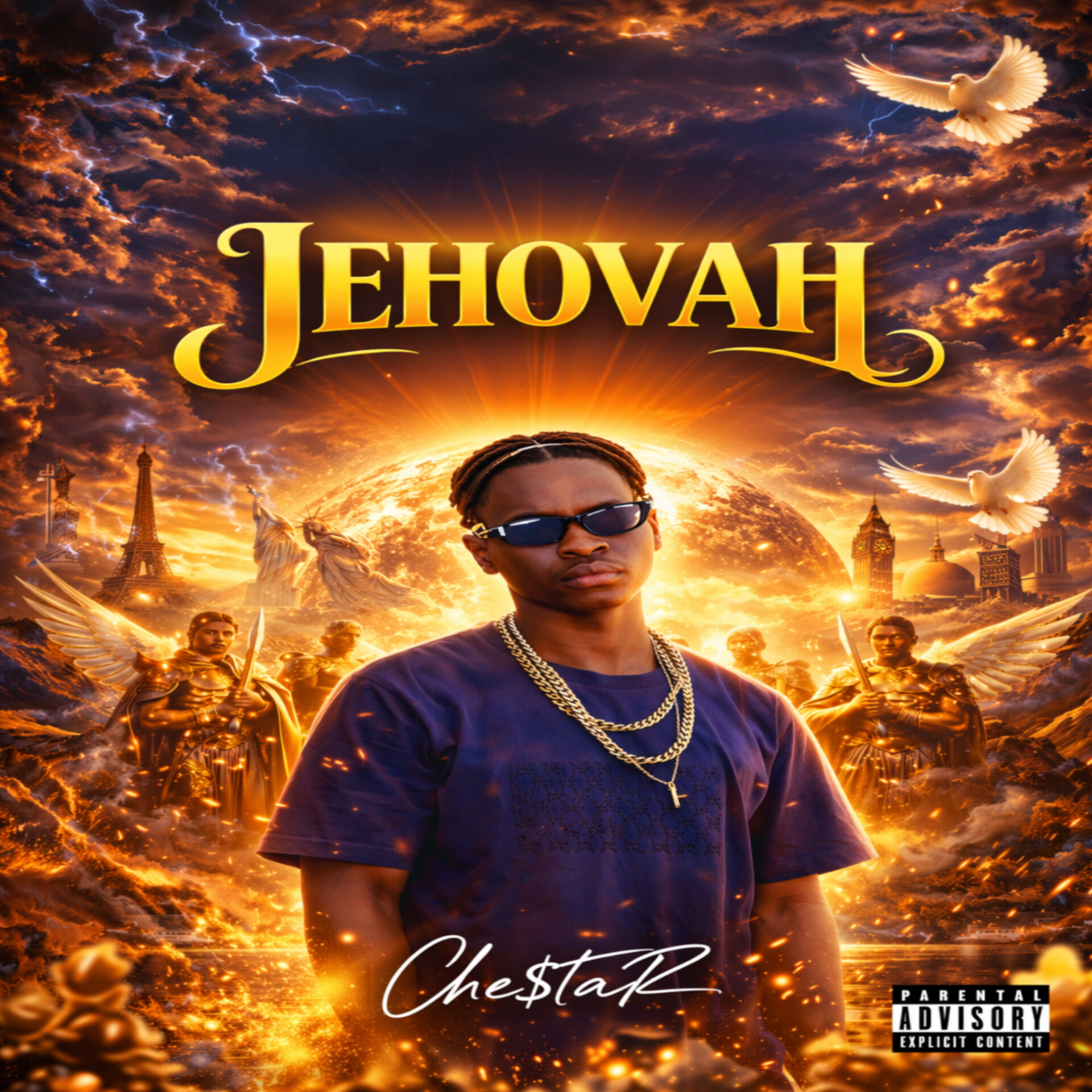 Let shine laaah ✨🪩🛬 artwork